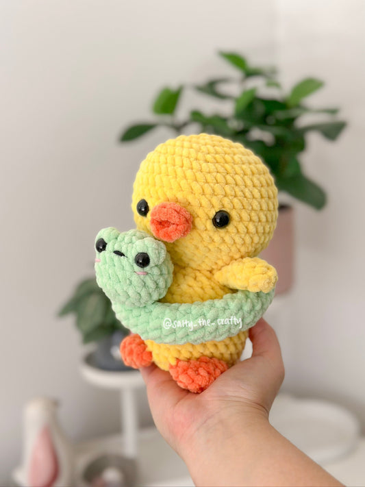 duck with floaty