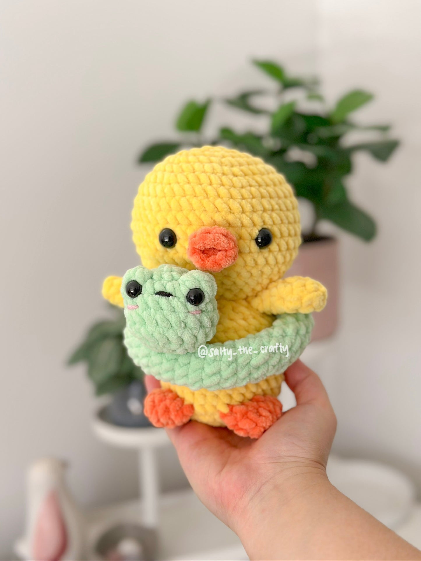duck with floaty