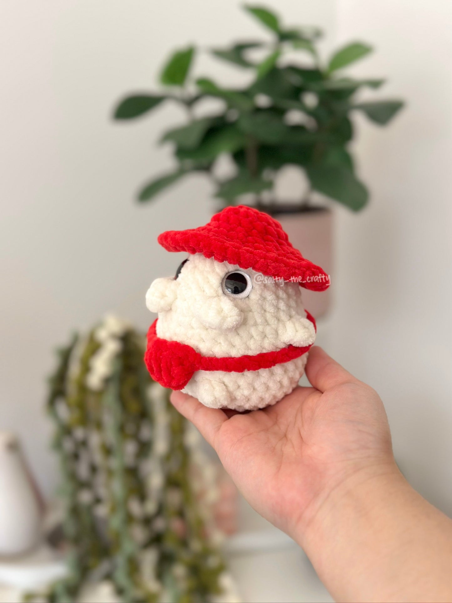 chibi radish spirit (made to order)